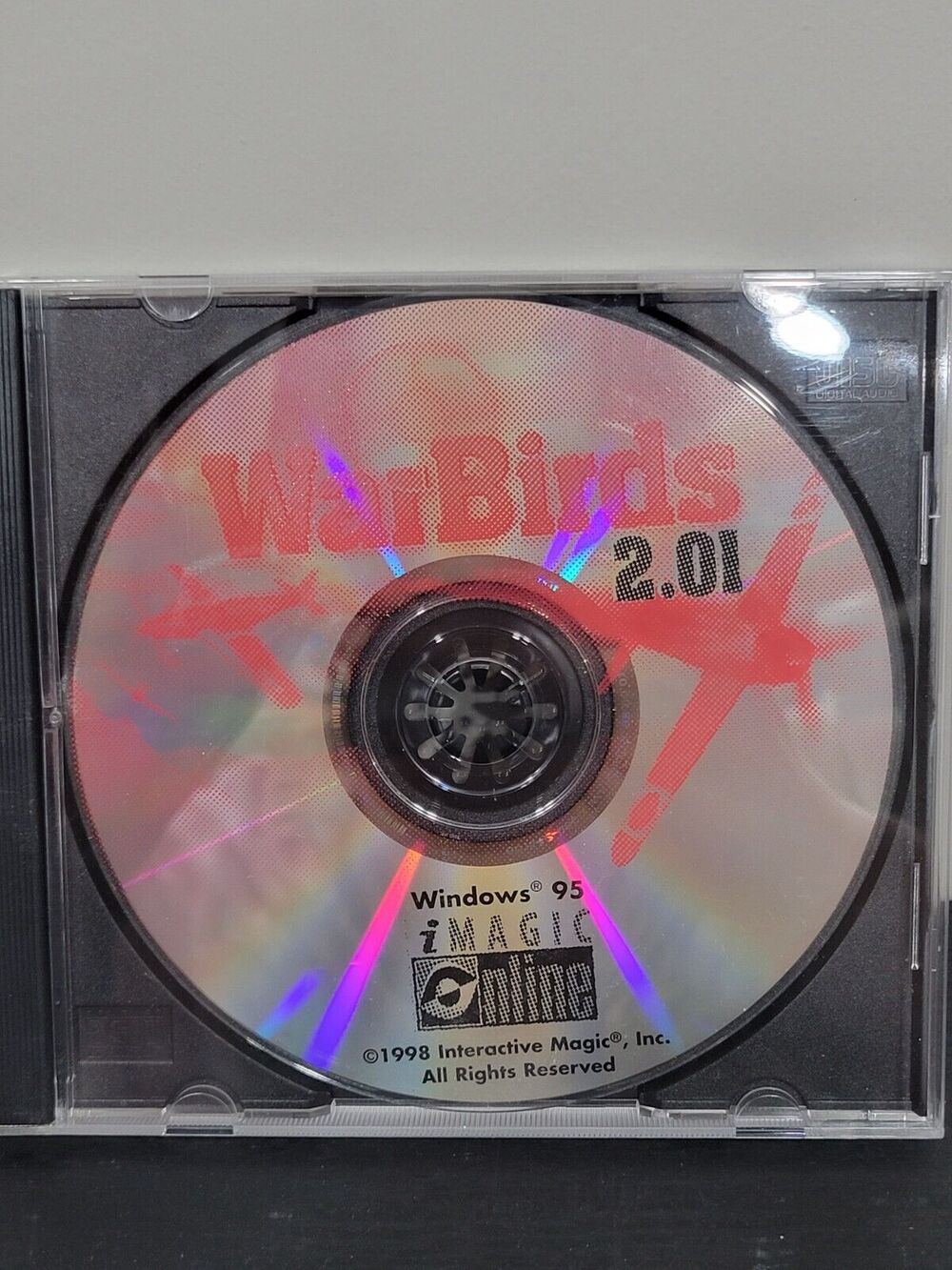1998 WarBirds 2.01 PC CD ROM Disc Only War Birds Computer Game USA